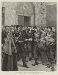 La crise à Constantinople